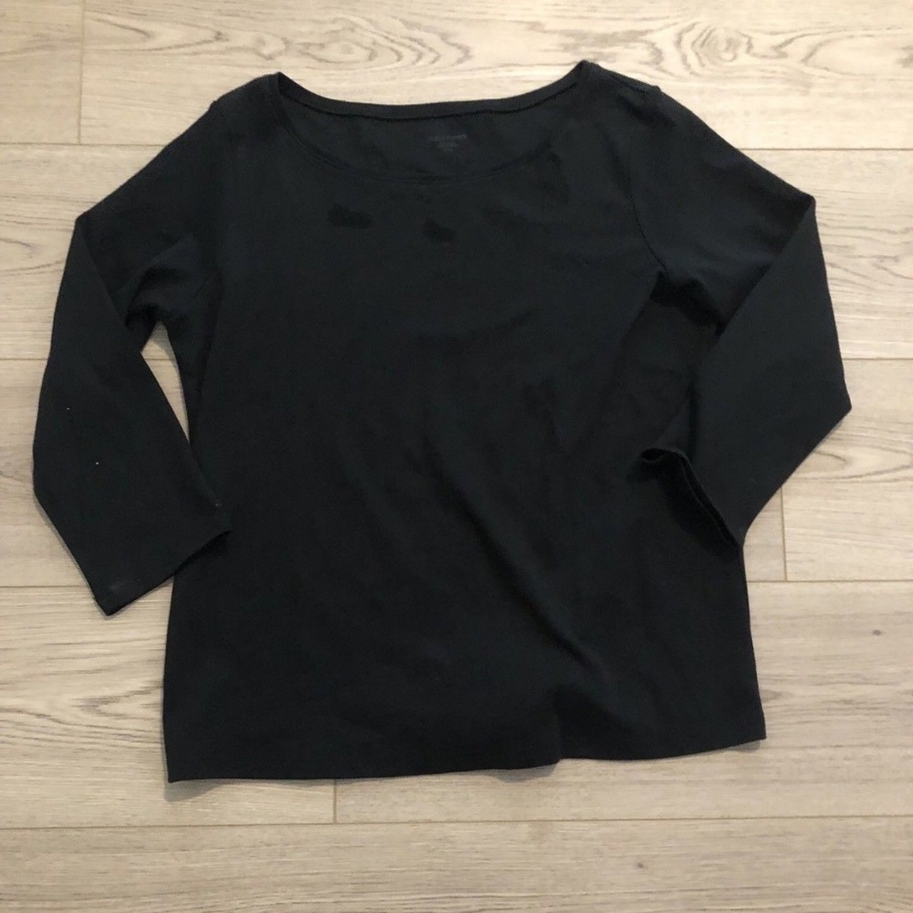 Eileen Fisher Ballet Neck Tee Size M